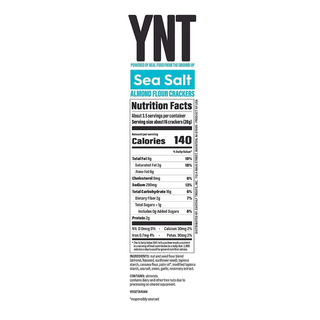 You Need This Almond Flour Crackers Sea Salt 99g
