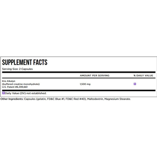 EFX Sports Kre-Alkalyn EFX Creatine 192 Capsules