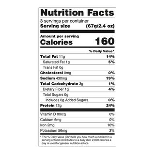 Tmrw Foods Protein Shreds Simple Subtle Salted 200g