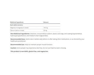 Metagenics Mag Citrate 120 Tablets