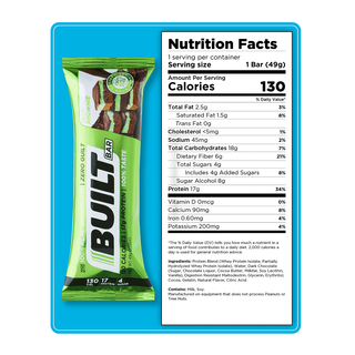 Built Bar Mint Brownie 49g