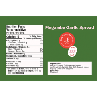 Zing Mogambo Spiced Garlic Condiment 175mL