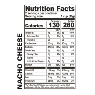 Twin Peaks Protein Puffs Nacho Cheese 60g