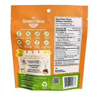 The Greencious Munch Vacuum Dried Jackfruit Chips 30g