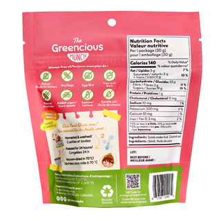 The Greencious Munch Vacuum Dried Snake Fruit Chips 30g