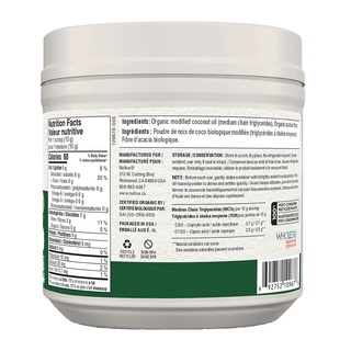 Nutiva Organic MCT Powder 300g
