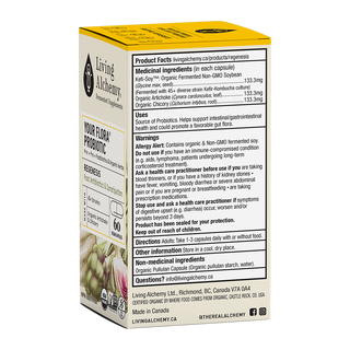 Living Alchemy Your Flora Regenesis 60 Veggie Caps
