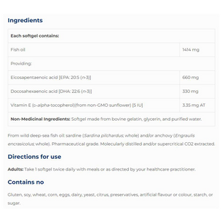 NFH Trident SAP 66:33 60 Softgels