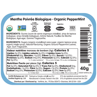 VerMints Mints Peppermint 40g
