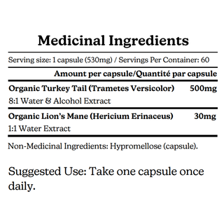 Purana Turkey Tail 8:1 60 Capsules