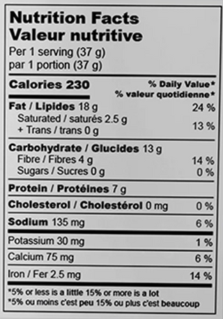 Joey Nordic Seed Crisps Rosemary & Black Pepper 110g