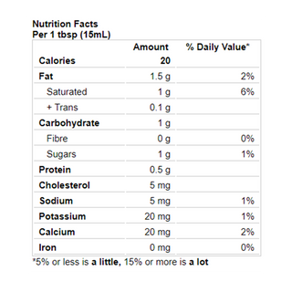 Harmony Organics Cream Carton Half & Half 10% 1L