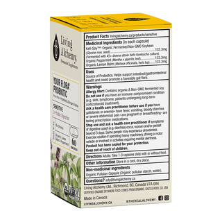 Living Alchemy Your Flora Sensitive 60 Veggie Caps
