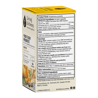 Living Alchemy Your Flora Soothe 60 Veggie Caps