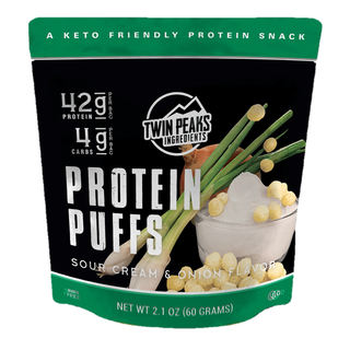 Twin Peaks Protein Puffs Sour Cream & Onion 60g