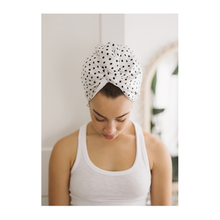 Swoon Skin Heavenly Hair Towel Polka Dot