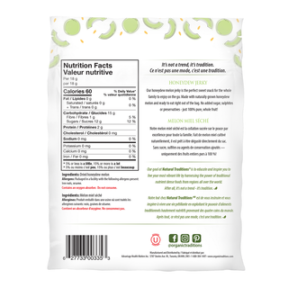 Natural Traditions Honeydew Jerky 36g