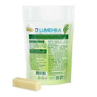 Lumehra Natural Tea Tree Oil Stain Remover Bar 60g