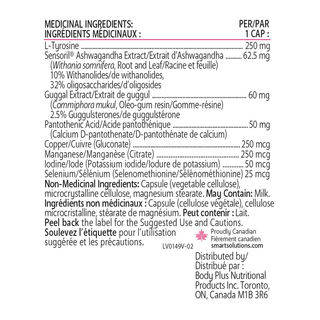 Smart Solutions Thyrosmart 120 Veggie Caps