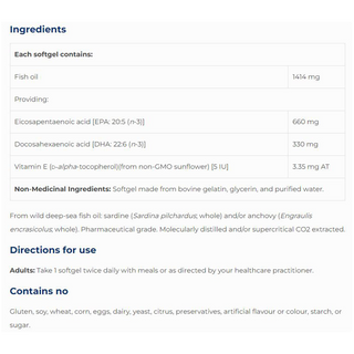 NFH Trident SAP 66:33 120 Softgels