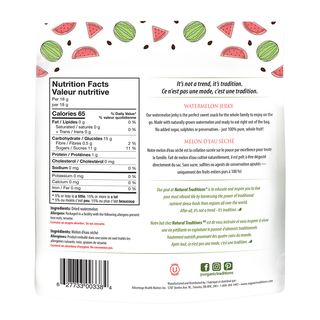 Natural Traditions Watermelon Jerky 165g