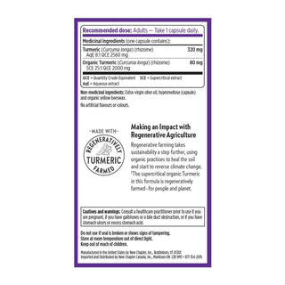 New Chapter Turmeric Force 120 Capsules