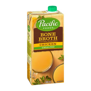 Pacific Foods Bone Broth Chicken Unsalted 946mL