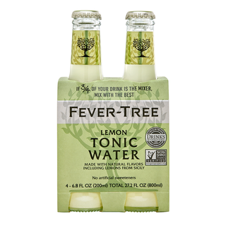 Fever Tree Tonic Water Lemon 4x200mL