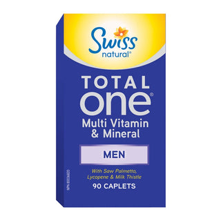 Swiss Total One Multi Vitamin & Mineral Men 90 Caplets