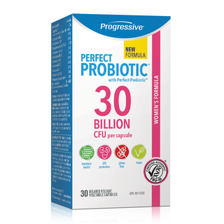 Progressive Perfect Probiotic Women's Formula 30 Billion 30 Veggie Caps