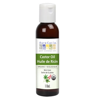 Aura Cacia Organic Castor Oil 118mL