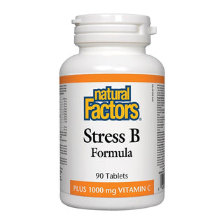 Natural Factors Stress B Formula Plus 1000mg 90 Tablets