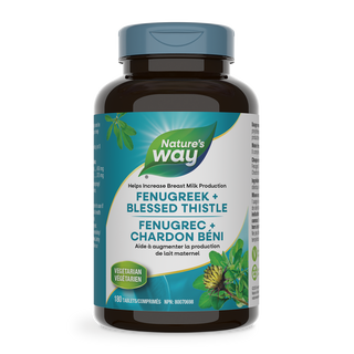 Nature's Way Fenugreek + Blessed Thistle 180 Tablets