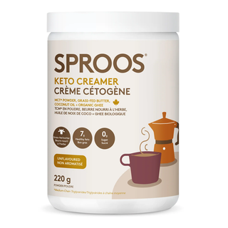 Sproos MCT Keto Creamer 220g