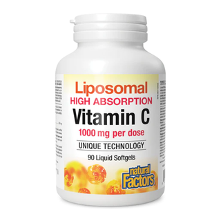 Natural Factors Liposomal Vitamin C 1000mg 90 Softgels