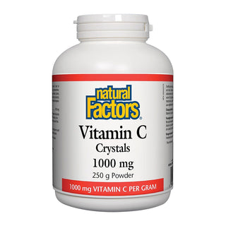 Natural Factors Vitamin C Crystals 1000mg 250g