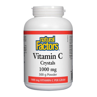 Natural Factors Vitamin C Crystals 1000mg 500g