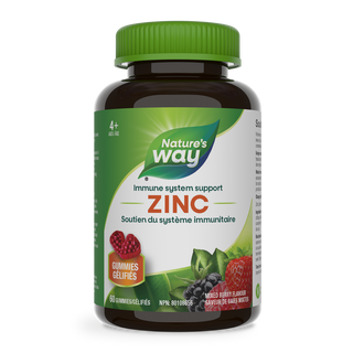 Nature's Way Zinc Mixed Berry 60 Gummies