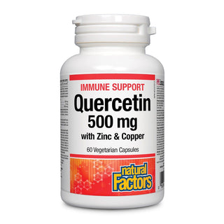 Natural Factors Quercetin 500mg 60 Veggie Caps