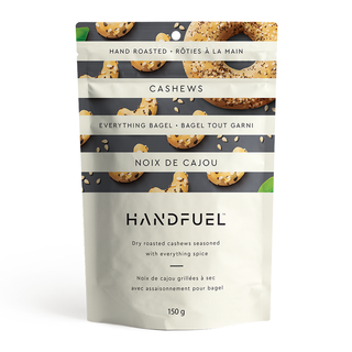 Handfuel Hand Roasted Cashews Everything Bagel 150g