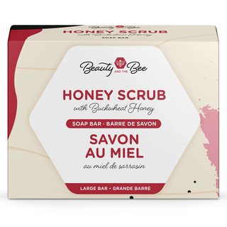 Beauty and the Bee Soap Bar Honey Scrub with Buckwheat Honey 130g