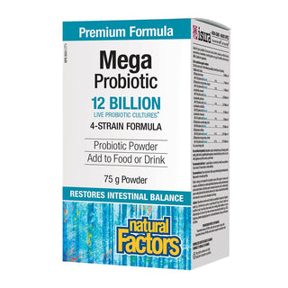 Natural Factors Mega Probiotic 12 Billion 75g