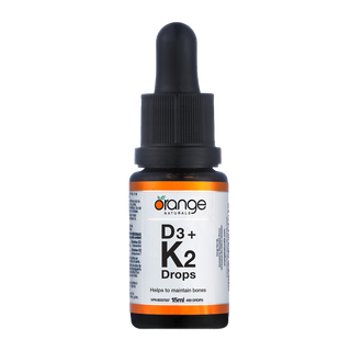 Orange Naturals Vitamin D3+K2 Drops 15mL