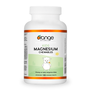 Orange Naturals Kids Magnesium Chewables 120 Tablets