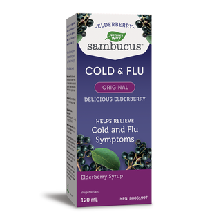 Nature's Way Sambucus Elderberry Syrup Original 120mL