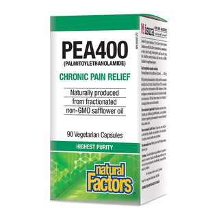 Natural Factors PEA 400 90 Veggie caps