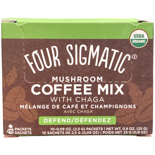 Four Sigmatic Mushroom Coffee Mix with Chaga Defend 10 Packets