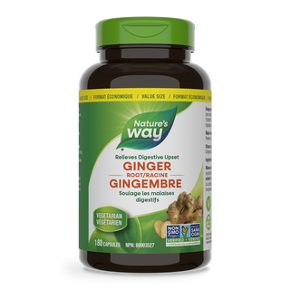 Nature's Way Ginger Root 180 Capsules