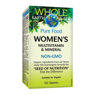 Whole Earth & Sea Women's Multivitamin & Minerals 60 Tablets