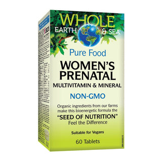 Whole Earth & Sea Multivitamin & Minerals Women's Prenatal 60 Tablets